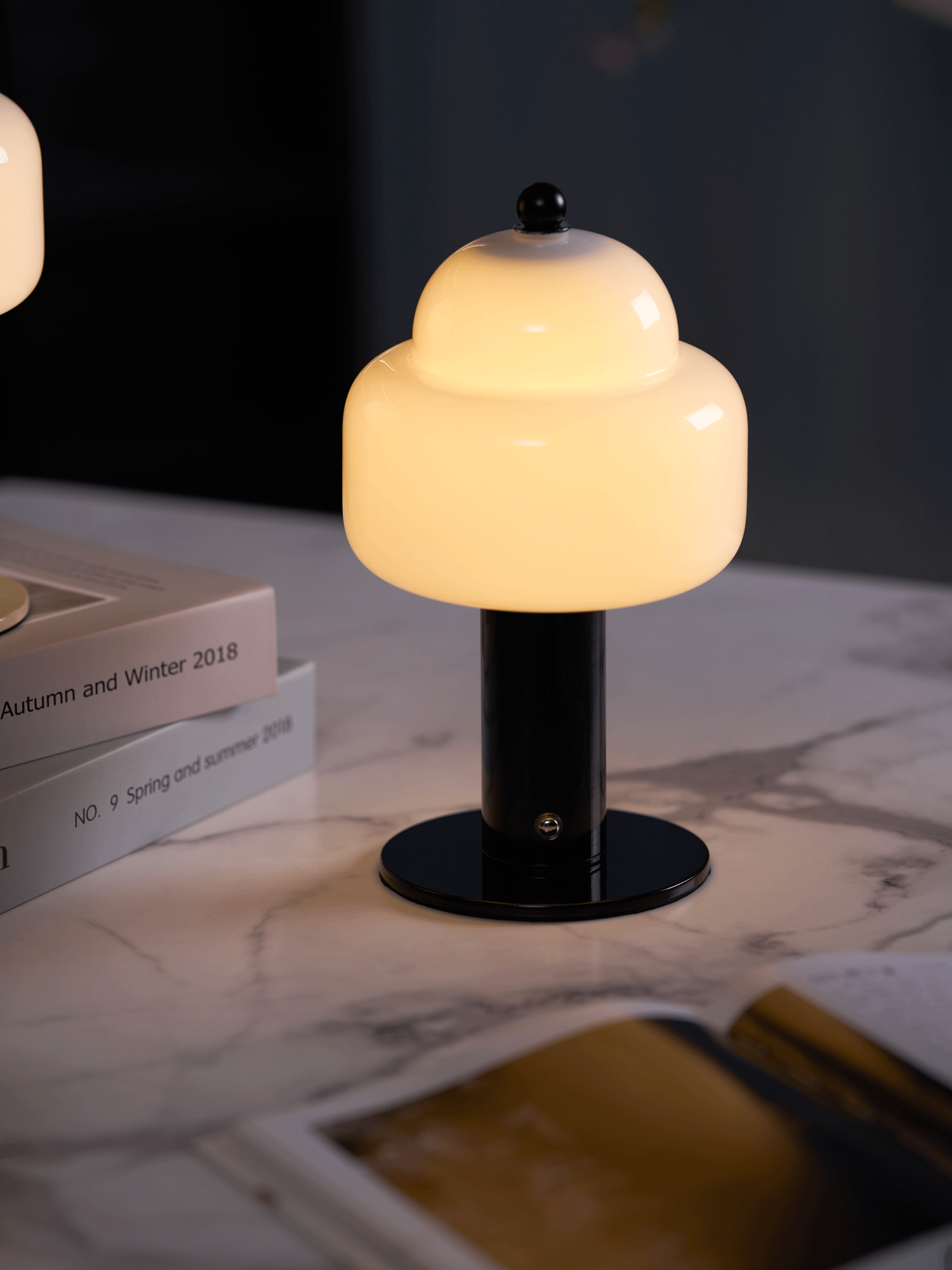 Cloud Dome Table Lamp - Modern LED Night Light for Bedroom, Living Room & Office - Perfect for Reading, Relaxing & Decor