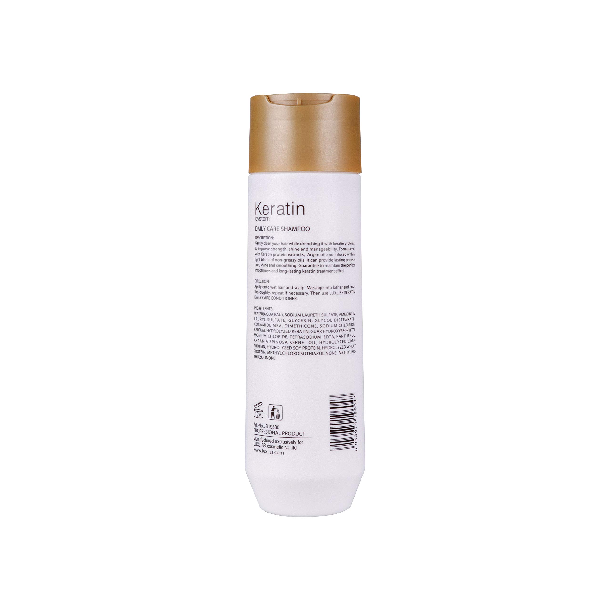 Professional Keratin Smoothing Treatment & Daily Care Shampoo Conditioner Set - Hair Straightening, Smoothing & Repair for Frizz-Free Results - Perfect for Salon-Quality Hair at Home