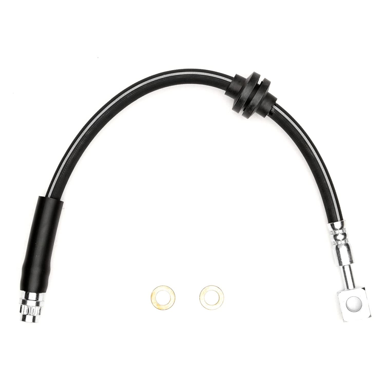 Dynamic Friction Company Front Brake Line Hose 350-47092 - Compatible with 2012-2017 Chevrolet Sonic | Durable Replacement Brake Hose for Improved Stopping Power | Perfect for Daily Commuting & Performance Driving