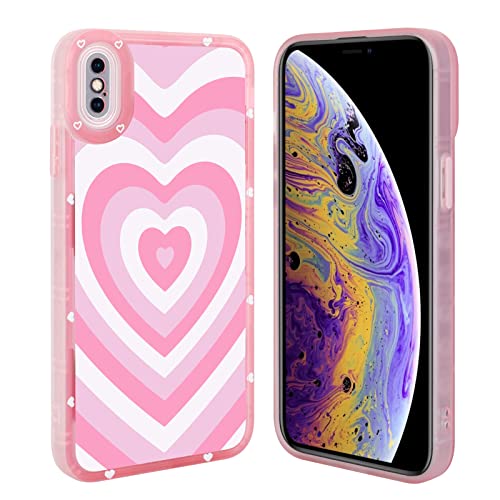 Pink Heart-iPhone XS Max