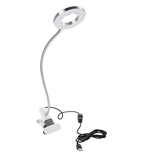 Idalinya Professional USB Tattoo LED Lamp - Adjustable Clamp Light for Microblading, Eyebrow & Eyeliner Tattooing - Perfect for Beauty Salons, Tattoo Studios & Home Makeup Stations