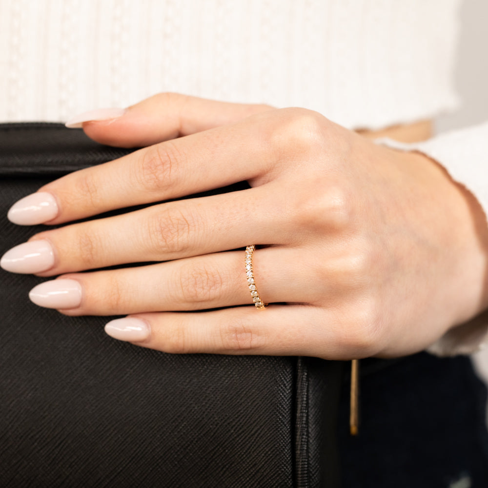 18ct Rose Gold Diamond Ring - 0.25 Carat Solitaire Engagement Ring for Women | Perfect for Proposals, Anniversaries & Special Occasions