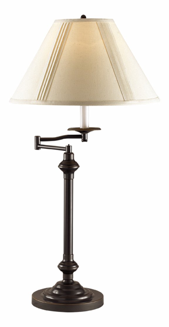 150W 3-Way Swing Arm Table Lamp - Adjustable Desk Light for Reading, Studying & Office Work - Dimmable LED Task Lighting for Bedroom, Living Room & Workspace