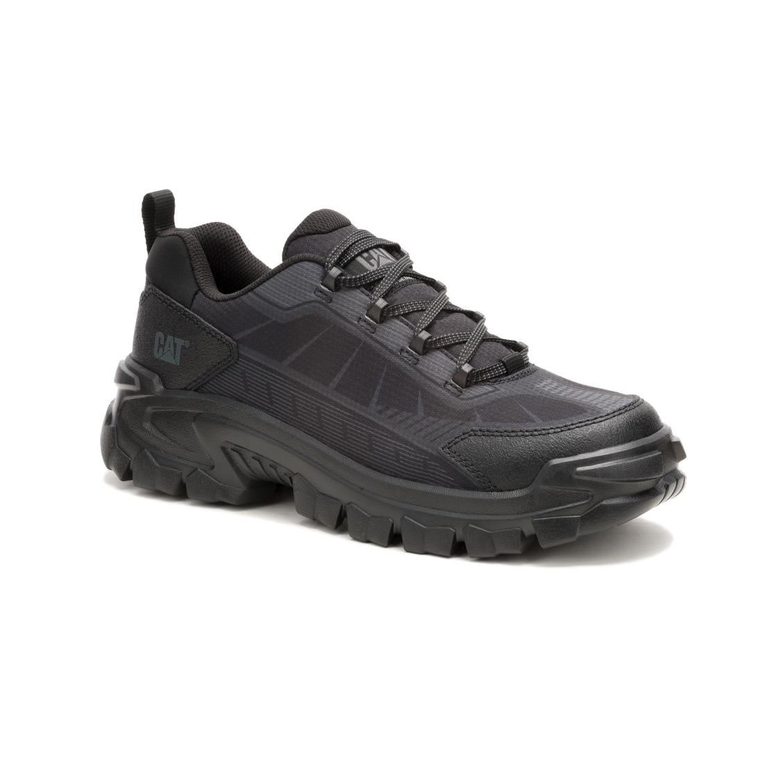 Invader Sport Lo Mesh Composite Toe Work Shoes - Black Breathable Safety Shoes for Men | Construction, Warehouse & Outdoor Work