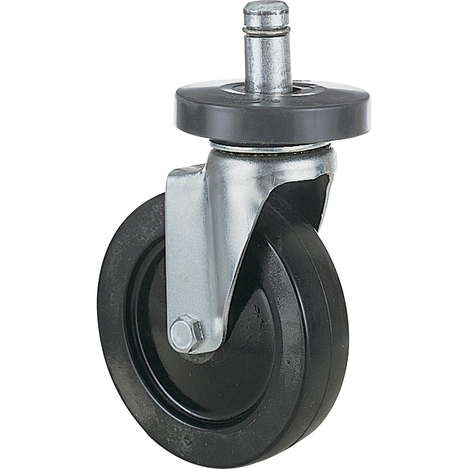 Safco SAF5283 Optional Caster Kit for Wire Shelving - Heavy Duty Rolling Wheels for Easy Mobility | Perfect for Garage Storage, Retail Displays & Warehouse Organization