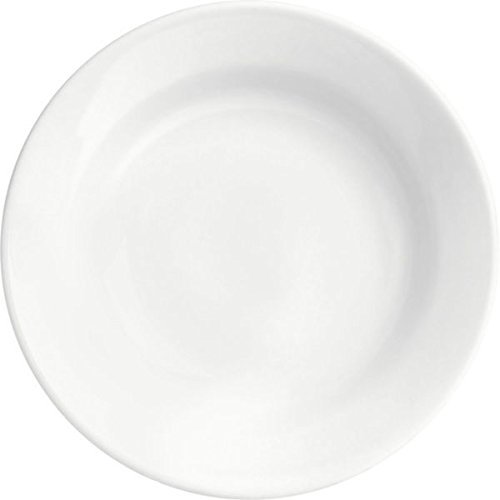 Waechtersbach Fun Factory White Soup Plates - Set of 4 | Durable Porcelain Dinner Plates for Soup, Salad & Dessert | Perfect for Family Dinners, Parties & Restaurant Use