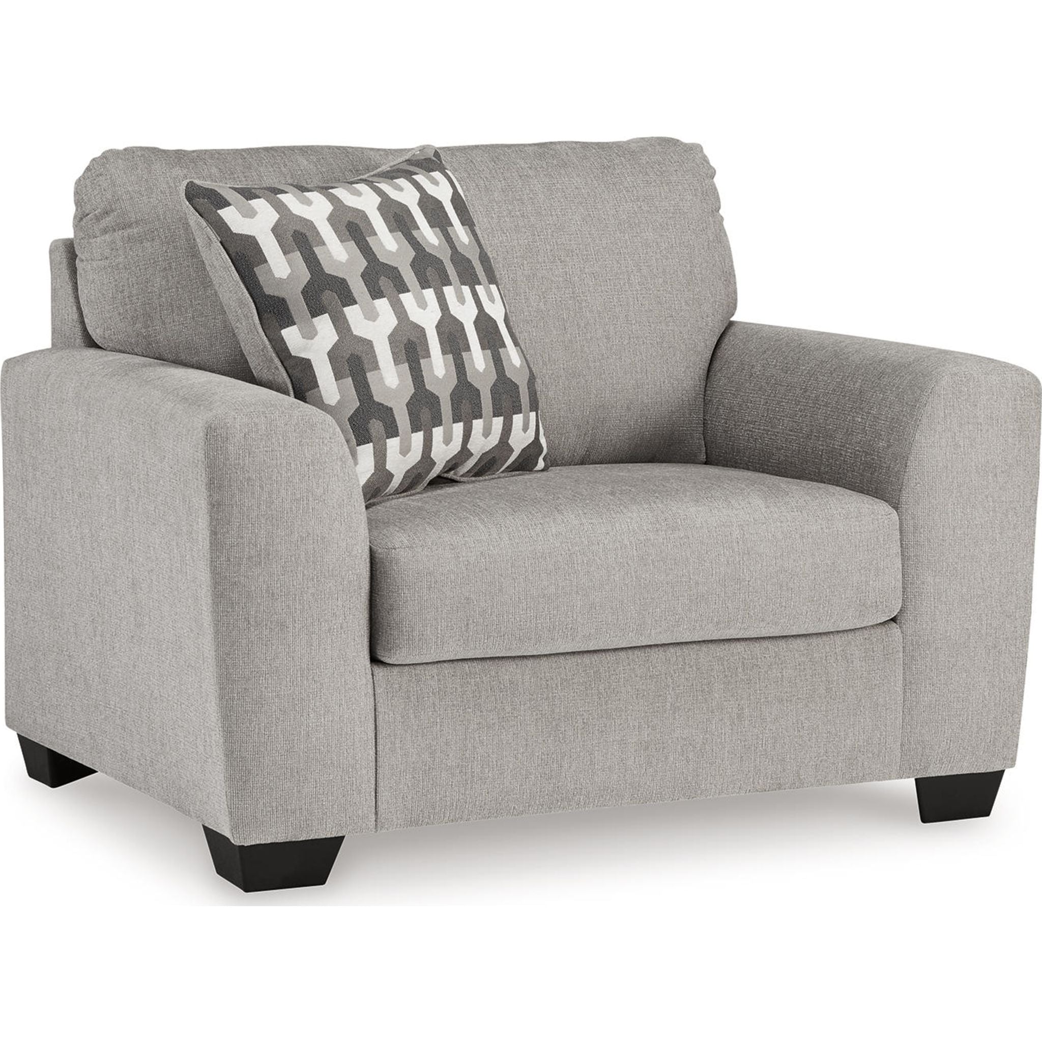 Comfortable Oversized Flannel Chair for Living Room - Avenal Park Cozy Lounge Chair for Relaxing, Reading & Movie Nights