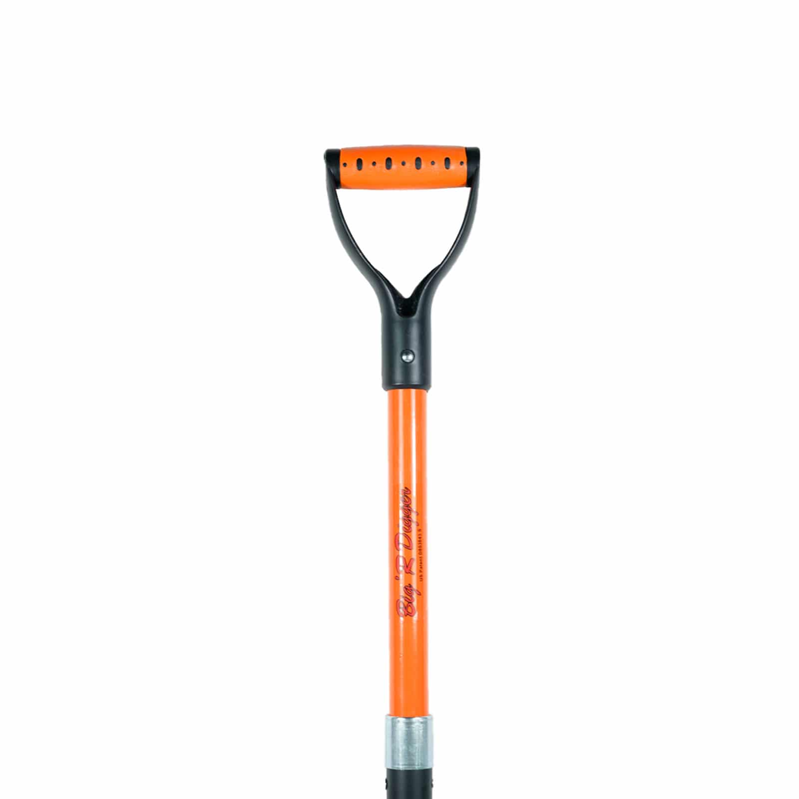 Big'R Digger 39 Heavy Duty Double Serrated Shovel - Professional Gardening & Landscaping Tool for Digging, Trenching & Soil Work