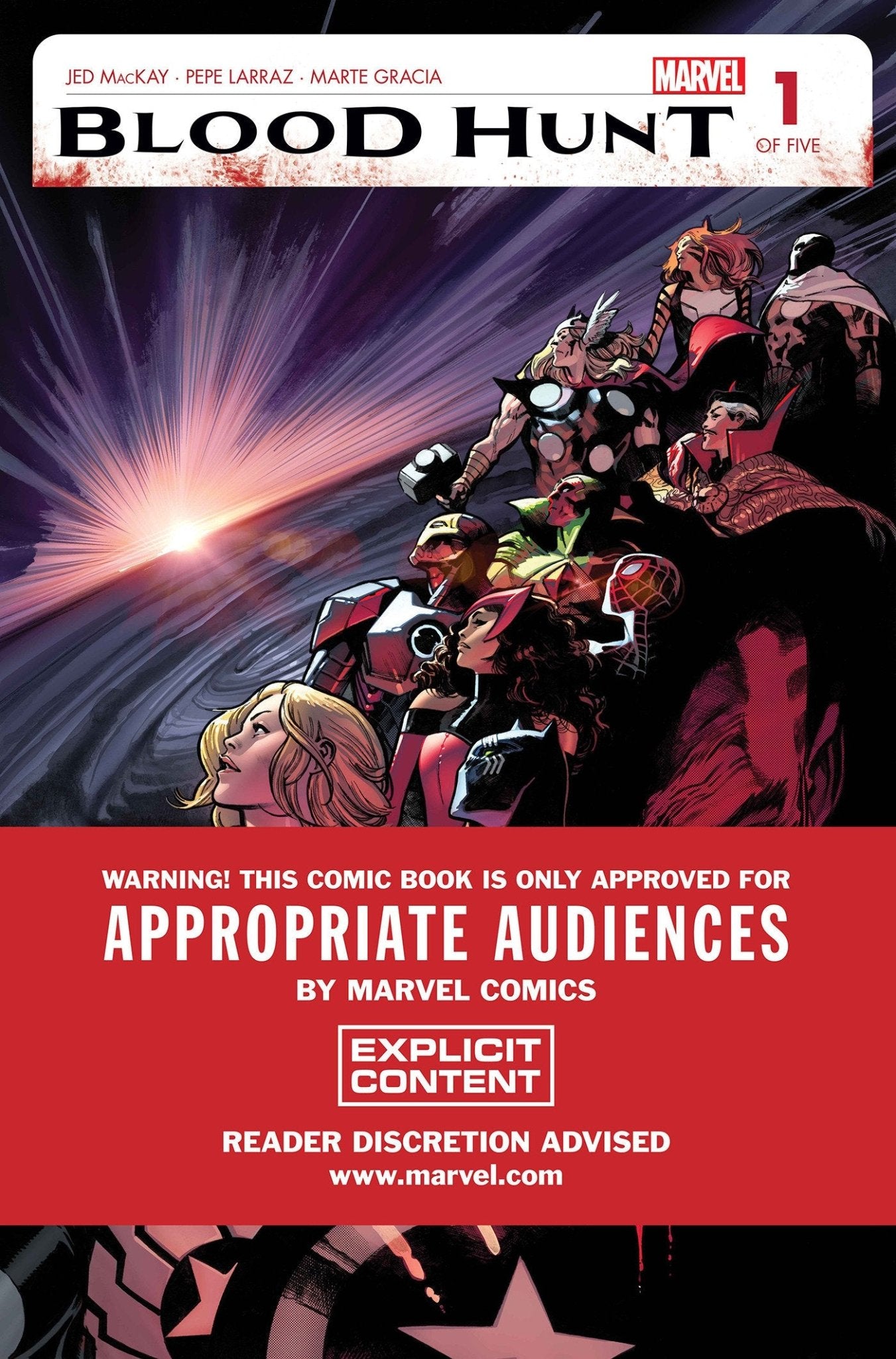 Blood Hunt: Red Band #1 [Bh] - Exclusive Comic Book for Marvel Fans | Perfect for Collectors & Superhero Enthusiasts