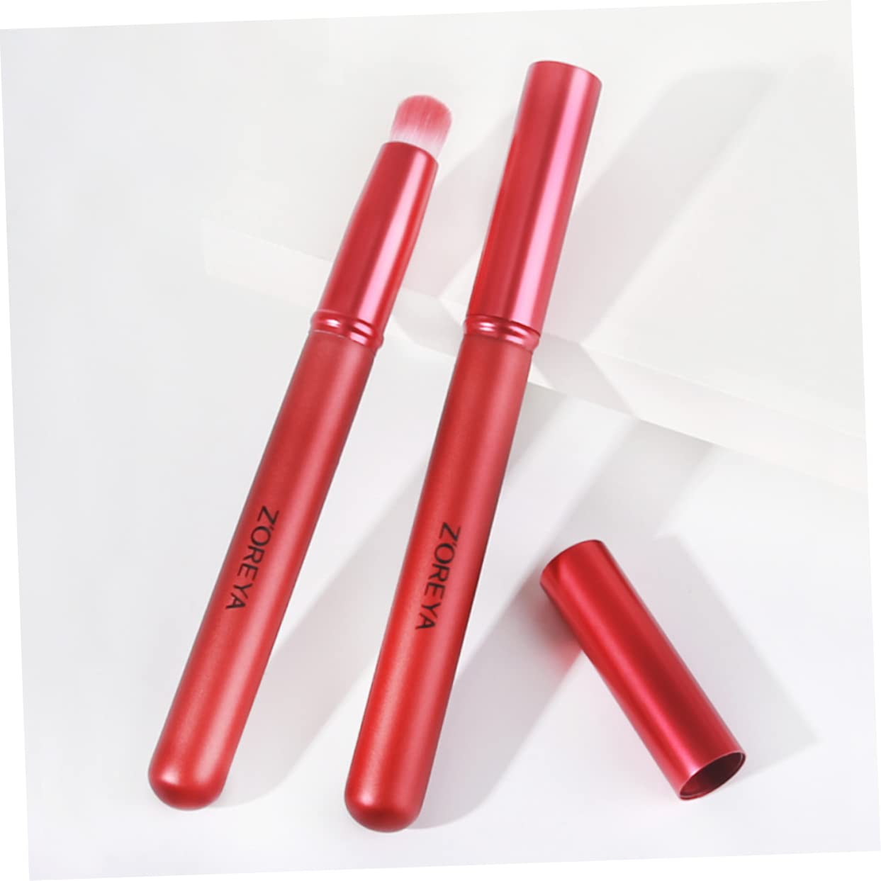 5pcs Professional Lip Brush Set - Minkissy Lip Blending Brush & Lip Gloss Applicator for Precise Lipstick Application | Makeup Tools for Lipstick, Concealer & Lip Gloss | Portable Beauty Brushes with Soft Artificial Fiber Bristles | Perfect for Daily Makeup, Travel & Professional Makeup Kits
