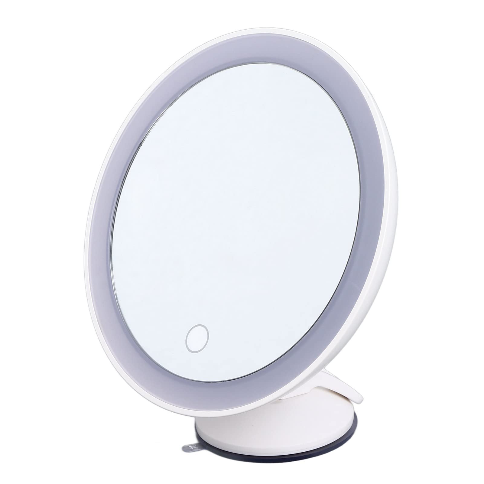 FTVOGUE LED Makeup Mirror with Touch Control - Adjustable Brightness, 10X Magnification Vanity Mirror for Professional & Home Use - Perfect for Makeup Application, Skincare, and Salon Styling