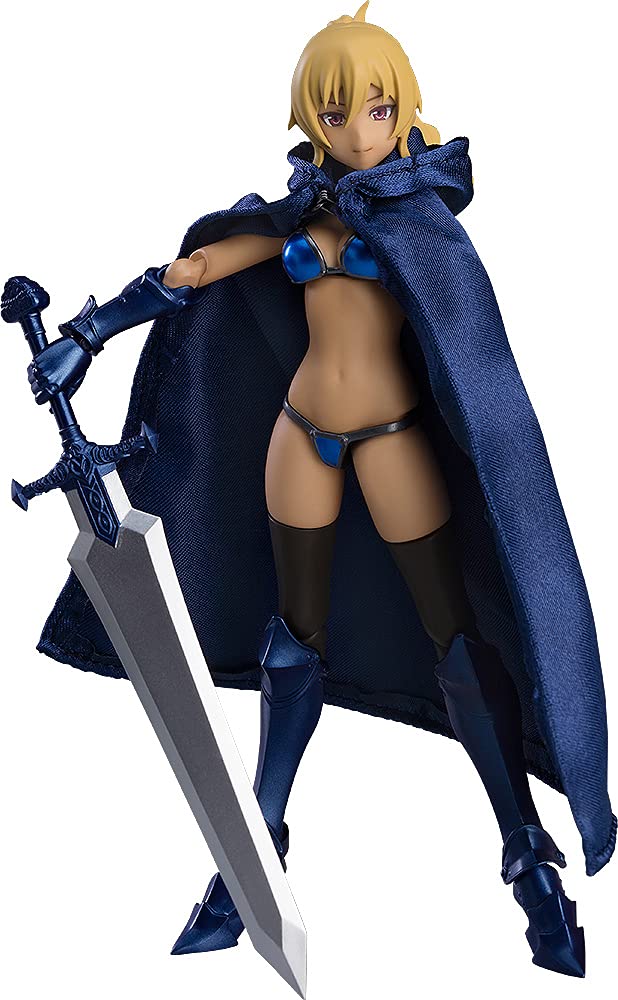 Max Factory Figma Bikini Armor Makoto Veteran Fighter Ver. Action Figure - Collectible Anime Model for Display & Cosplay Inspiration | Perfect for Anime Fans & Figure Collectors