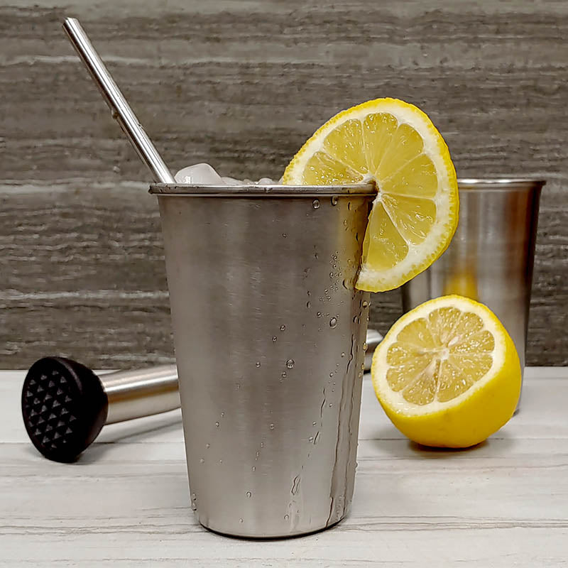 BarConic® 12oz Stainless Steel Metal Cup - Insulated, Durable & Rustproof for Camping, Travel, and Outdoor Adventures