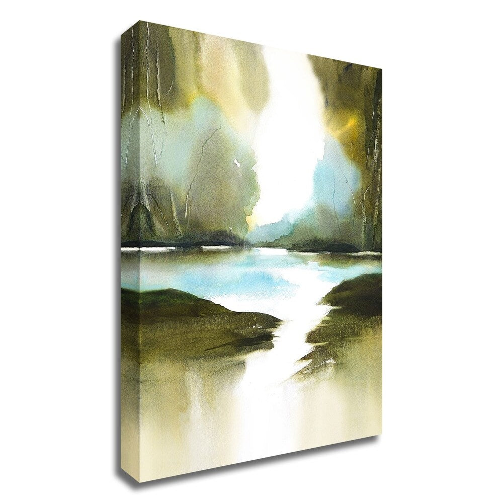 Summer's Walk by Nancy Knight - Premium Canvas Wall Art Print, Ready to Hang - Perfect for Living Room, Bedroom & Office Decor