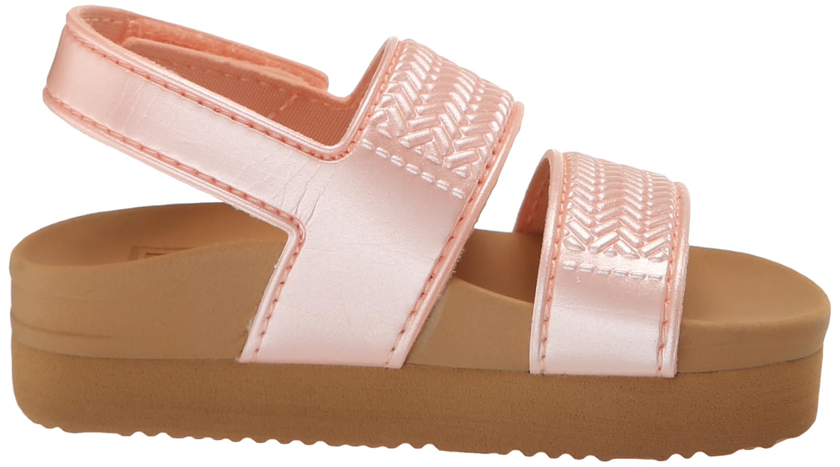 REEF Toddler/Little Kid Water Vista Platform Sandal - Adjustable Velcro Strap, Water-Friendly Design for Beach, Pool & Outdoor Adventures