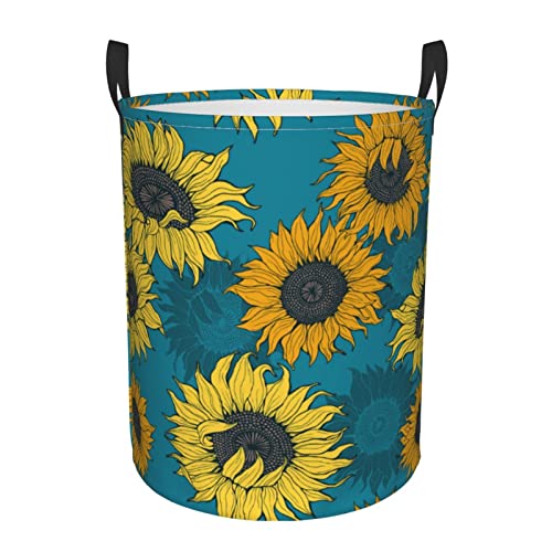 Hamper - Teal Sunflower