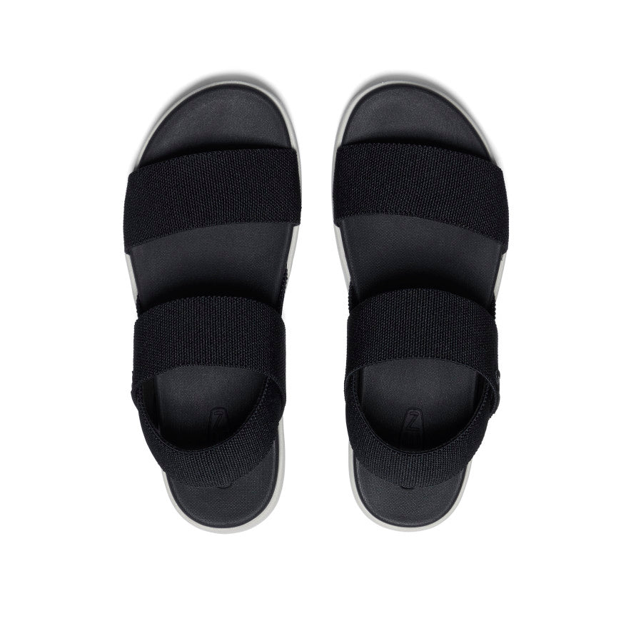 Women's Elle Backstrap Sandal - Comfortable Strappy Sandals for Women | Black | Perfect for Summer, Beach, Vacation & Casual Outings