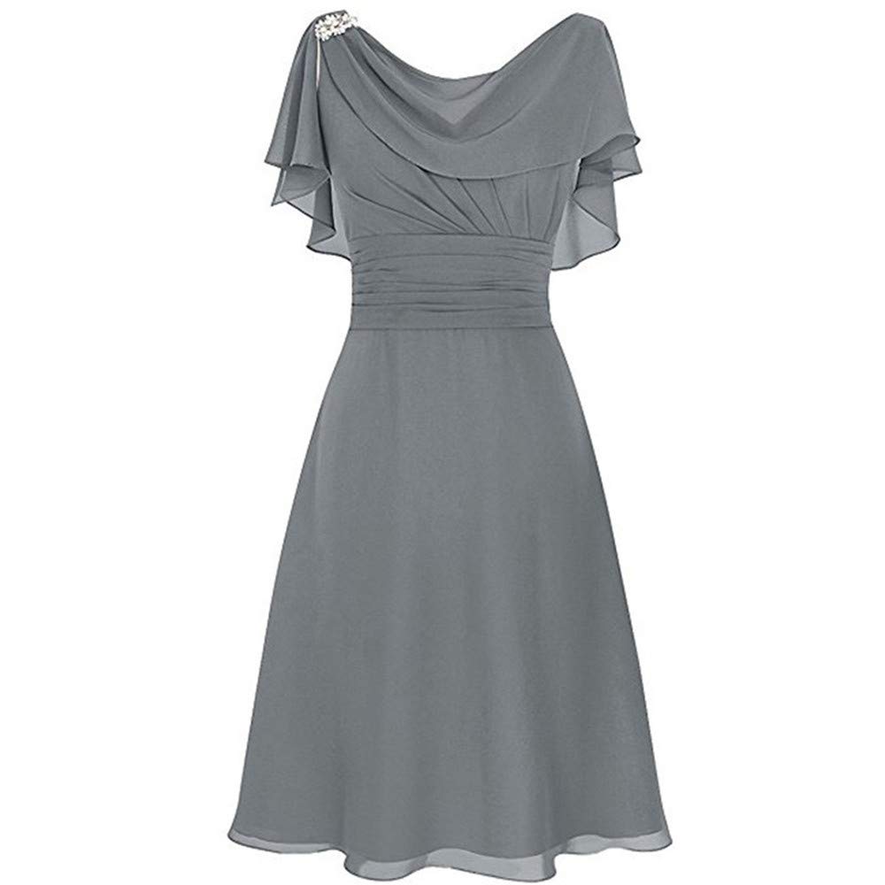 Elegant Plus Size Women's Formal Wedding Bridesmaid Dress - High Waist Ball Gown for Prom, Cocktail Party & Special Occasions | Perfect for Weddings, Galas and Evening Events