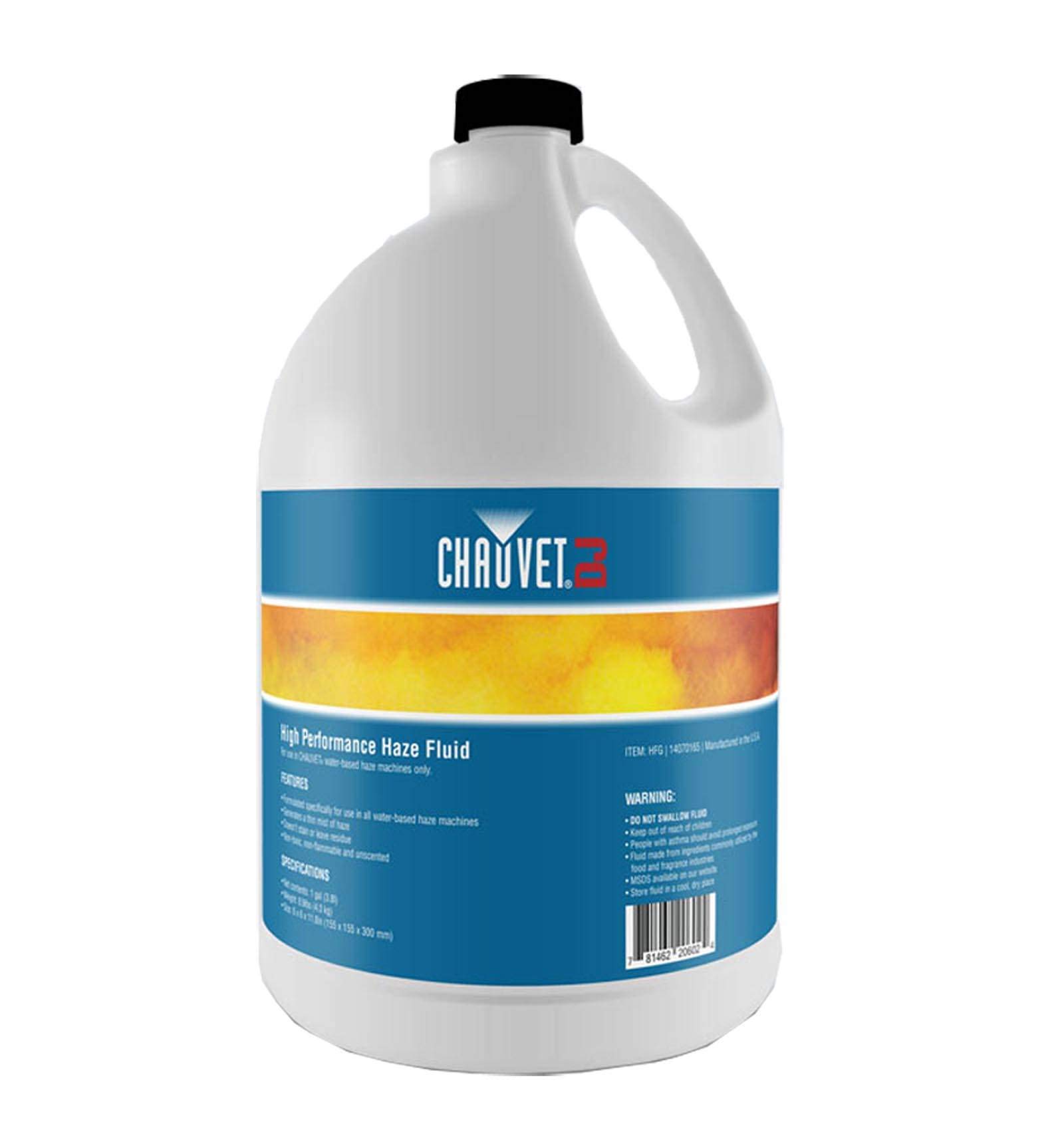 Chauvet DJ Hurricane 1200 1.0L Professional Fog Machine with 1 Gallon Fog Fluid - Perfect for Stage Performances, Halloween Parties & Special Effects