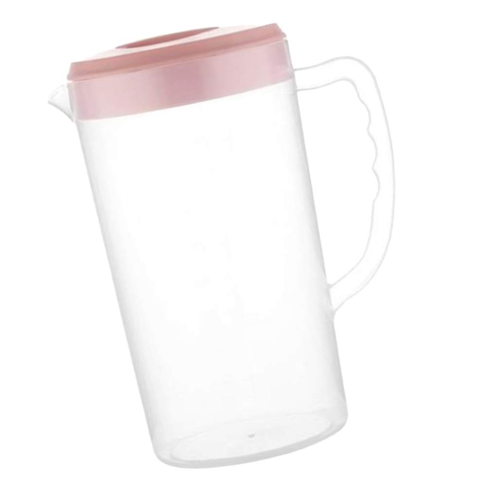 Stainless Steel Beverage Pitcher with Lid - 2 Quart Juice & Water Kettle for Iced Tea, Lemonade, and Cocktails - Perfect for Home, Office, and Outdoor Use