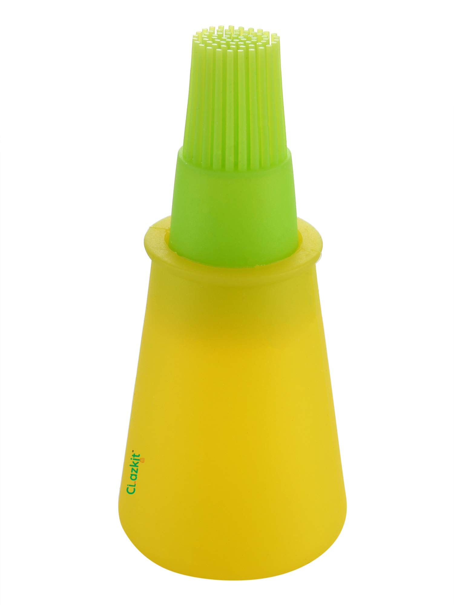 Clazkit - YH811 Silicone Cooking Oil Brush Set (3-Pack, Multicolor) - Non-Stick Basting Brush for Baking, Grilling, BBQ, and Kitchen Cooking