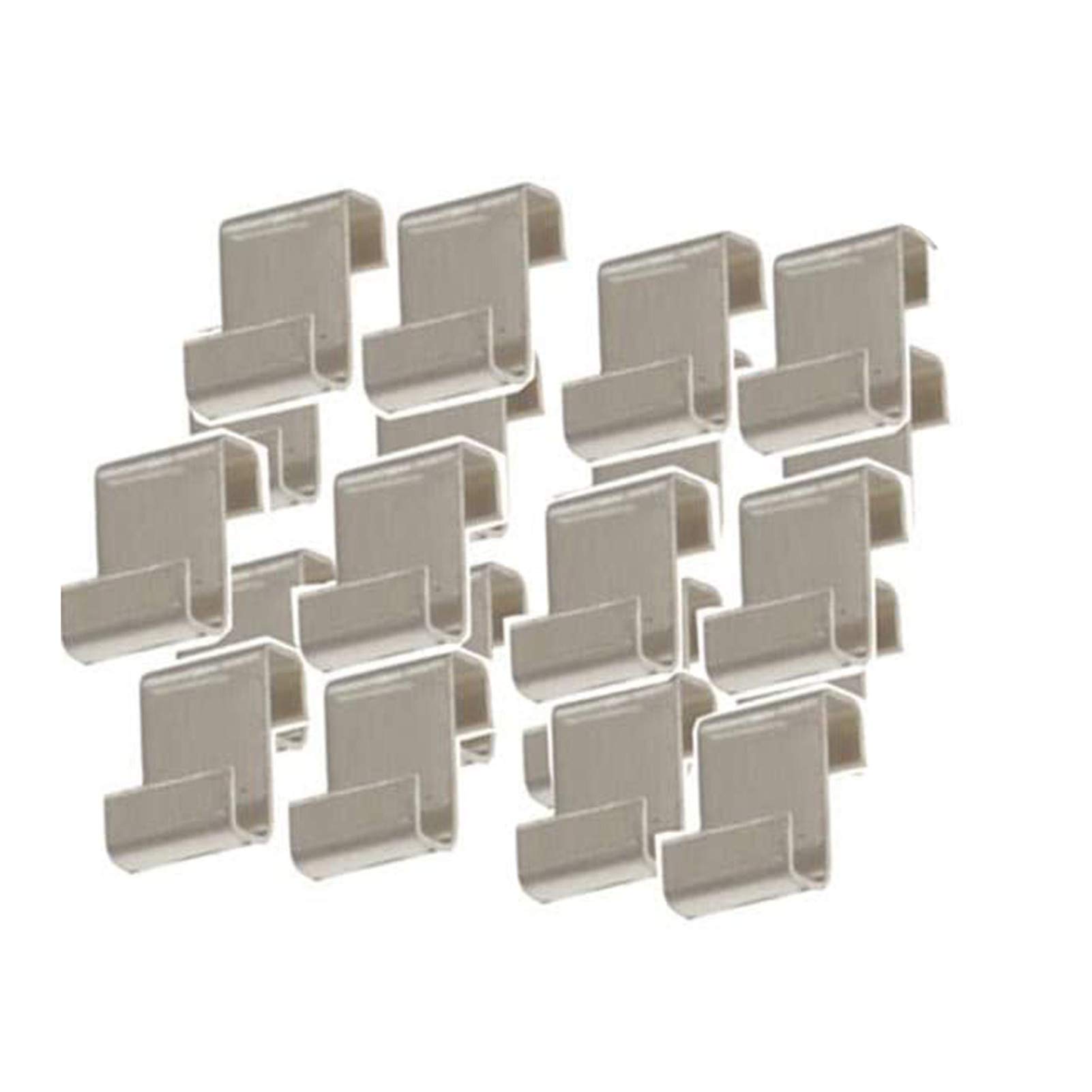 Stainless Steel Greenhouse Z Clips - 100pcs for Glass Pane Fixing - Gardening & Greenhouse Use