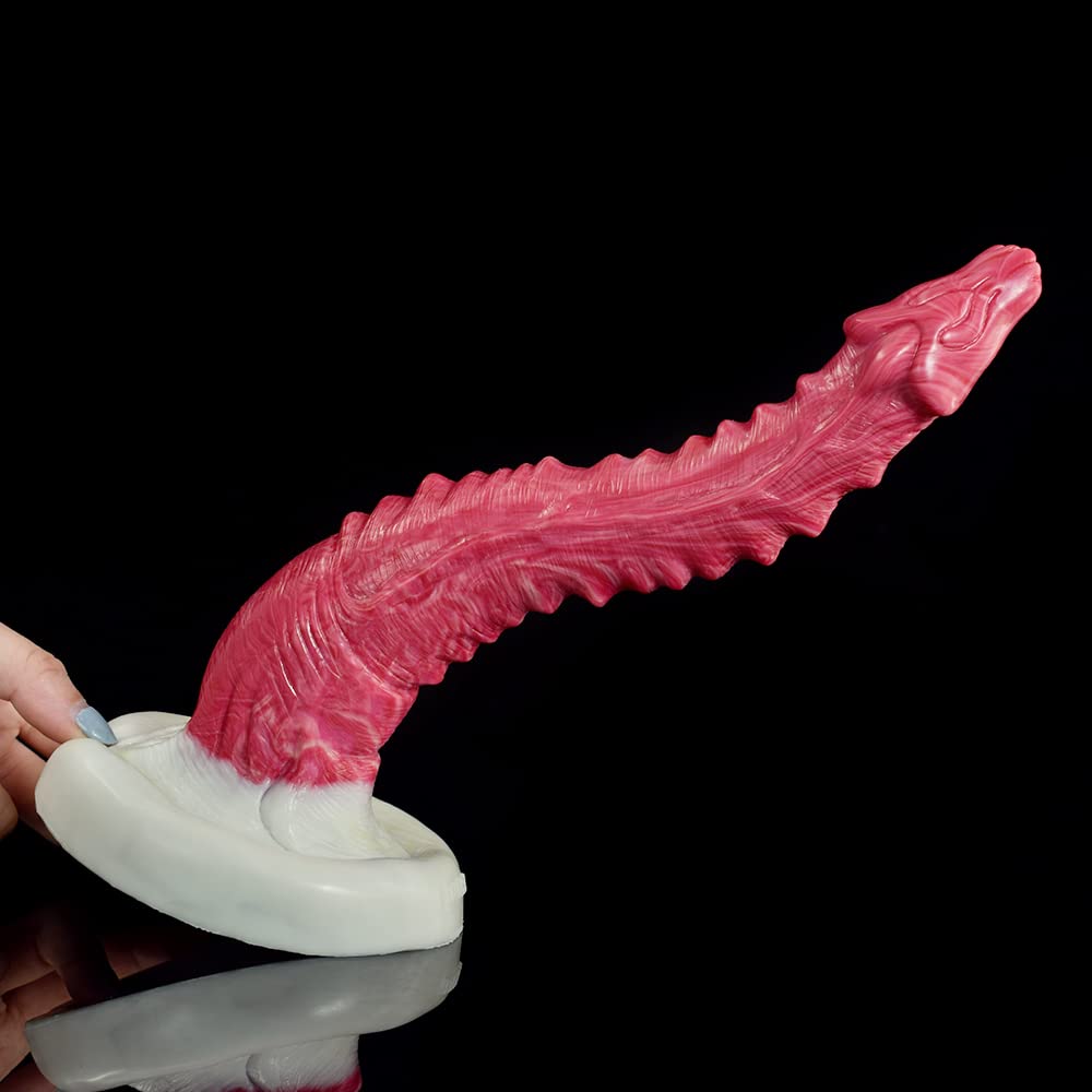 BeHorny Liquid Silicone Octopus Tentacle Dildo - Alien Fantasy Sex Toy with Strong Suction Cup for Hands-Free Play | Perfect for BDSM, Roleplay & Solo Pleasure