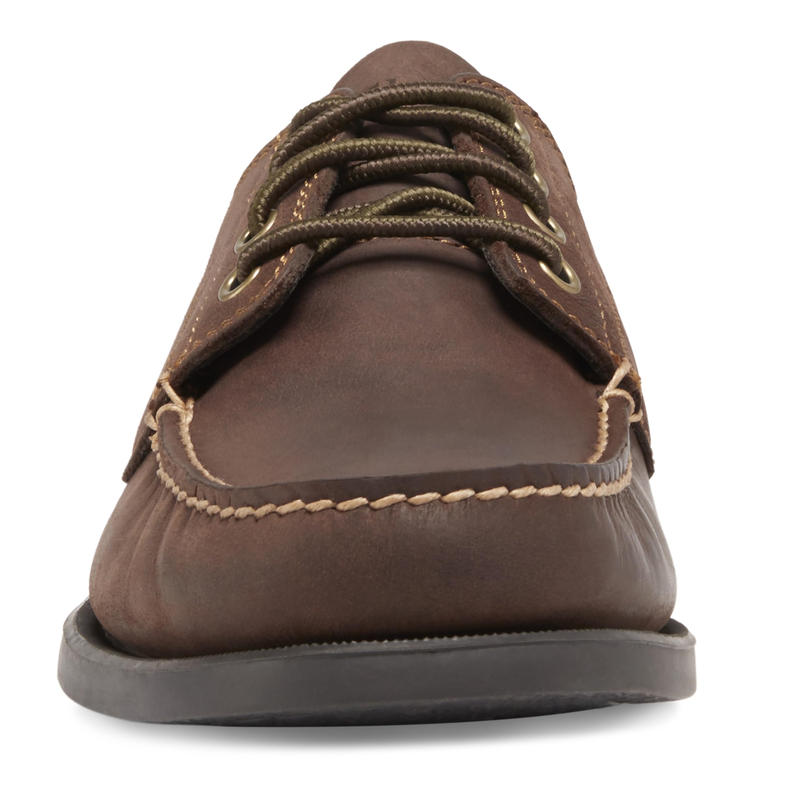 Eastland Men's Falmouth Four-Eye Camp Moc Oxford Shoes - Casual Leather Slip-On Loafers for Men, Perfect for Everyday Wear, Office & Weekend Outings