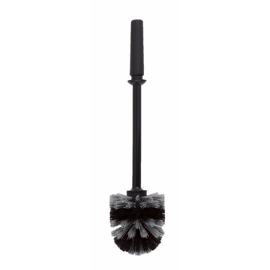 BRABANTIA Modern Toilet Brush with Open Holder - Hygienic Bathroom Cleaning Tool for Home & Office Use