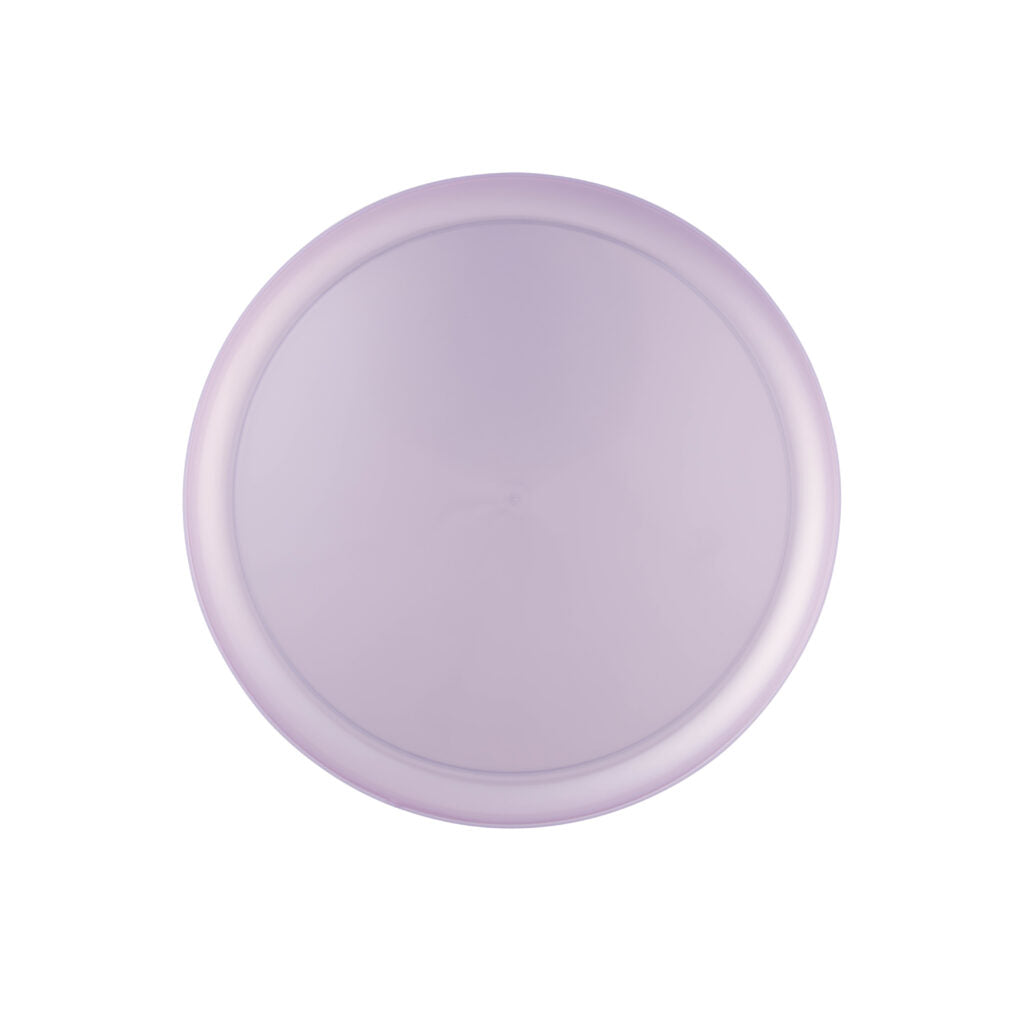 20-Piece Lavender Pearl Round Plastic Dinnerware Set - Elegant Disposable Plates, Bowls & Cups for 10 Guests - Perfect for Weddings, Parties, Picnics & Outdoor Events