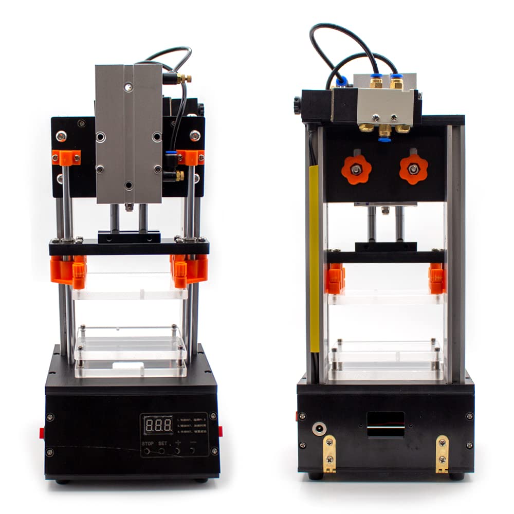 Universal PCBA Test Fixture - Pneumatic Time-Delay PCB Jig for Functional Testing (FCT/ICT) - 145x110mm Circuit Board Tester - Perfect for Electronics Manufacturing & Quality Control