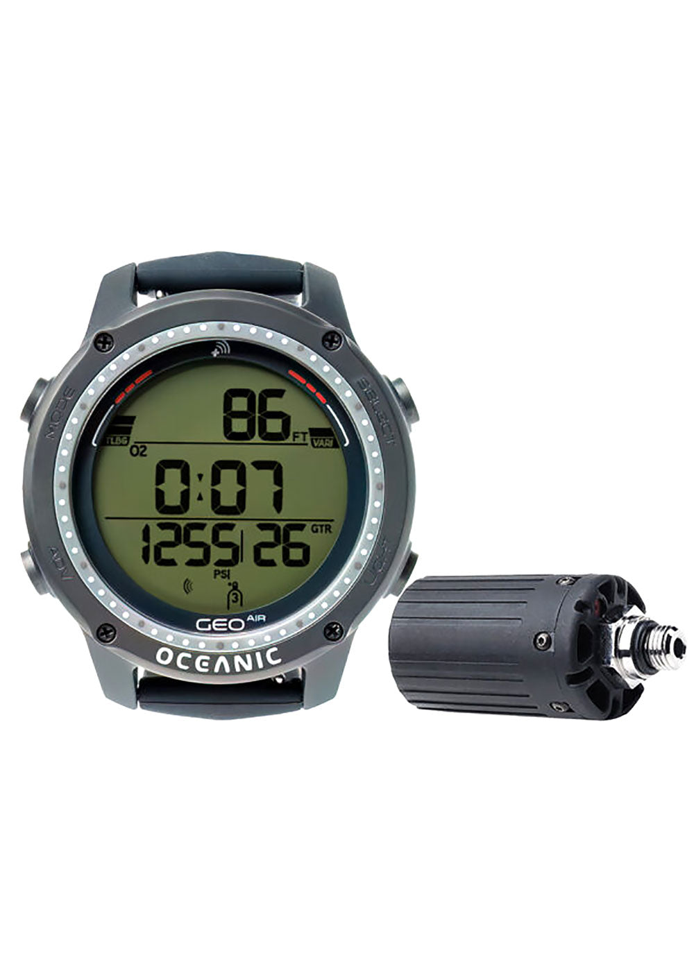 Oceanic Geo Air Dive Computer with Wireless Transmitter - Professional Scuba Diving Gear for Underwater Exploration & Adventure