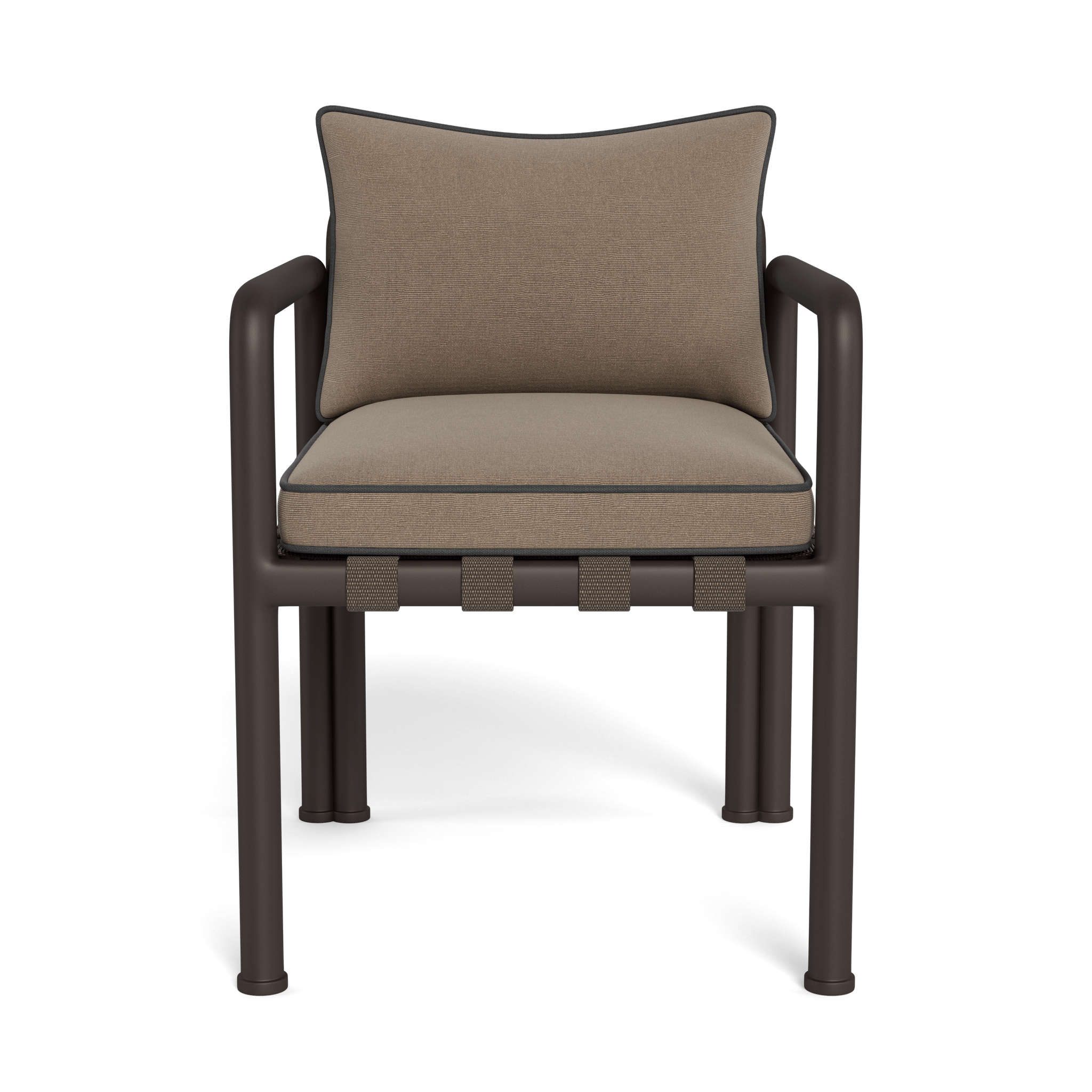 Parker Dining Chair - Modern Wooden Dining Room Chair with Upholstered Seat - Perfect for Kitchen, Dining Room, and Home Office