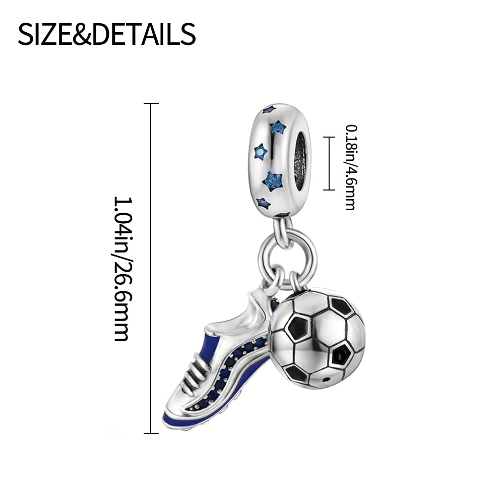 925 Sterling Silver Travel Themed Charms - Round The World Beads for Bracelets & Necklaces | Dangle Pendants for Relaxation | Unique Jewelry Gifts for Women | Perfect for Vacation Accessories, DIY Jewelry Making & Special Occasion Presents