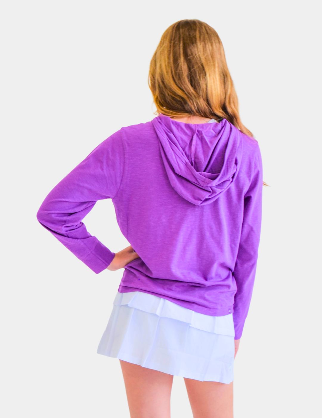 Kayla Youth Girls' Lightweight Hoodie - Soft & Comfortable Pullover Sweatshirt for Teens - Perfect for School, Sports & Casual Wear