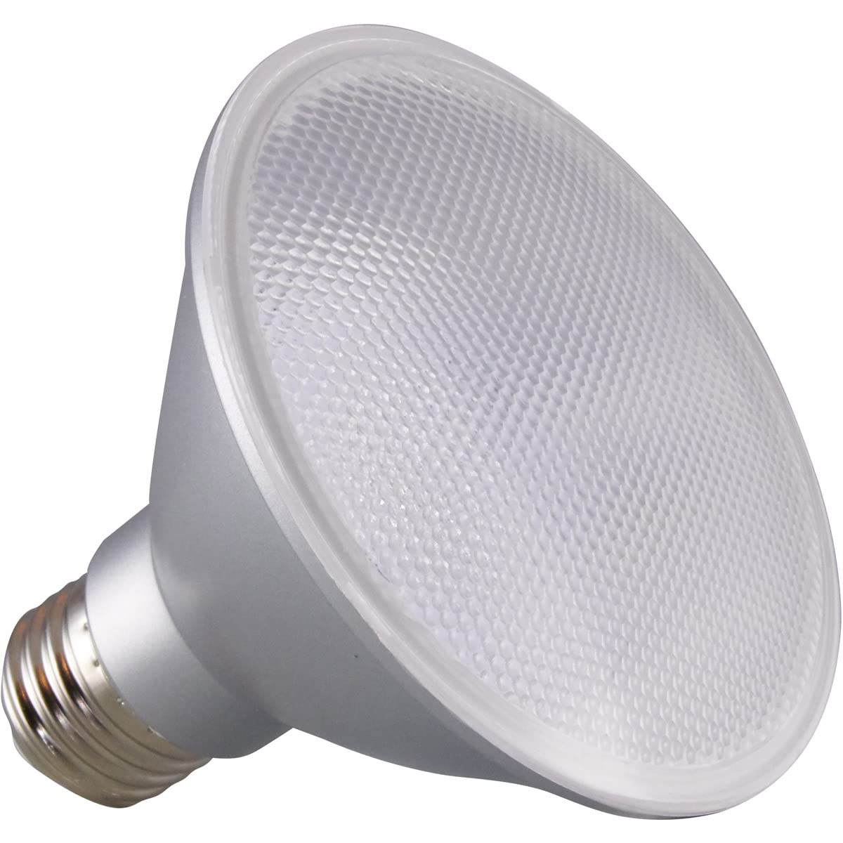 Satco S29410 12.5W PAR30SN LED Light Bulbs - 2700K Warm White (12 Pack) - Energy Efficient Dimmable Flood Lights for Home, Office, and Retail Spaces