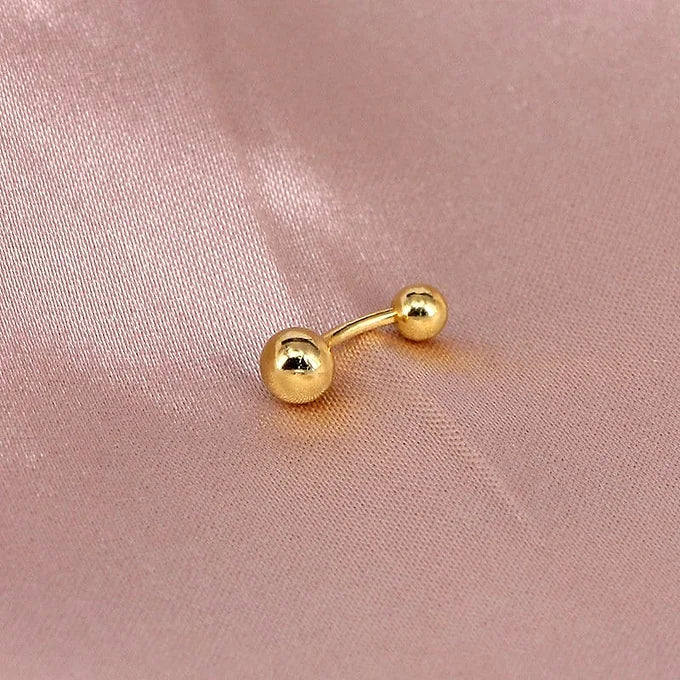 Evil Eye Rook Curved Barbell Eyebrow Piercing Jewelry | 16G 14G Body Jewelry for Eyebrow Piercing | Perfect for Gothic, Punk & Alternative Style