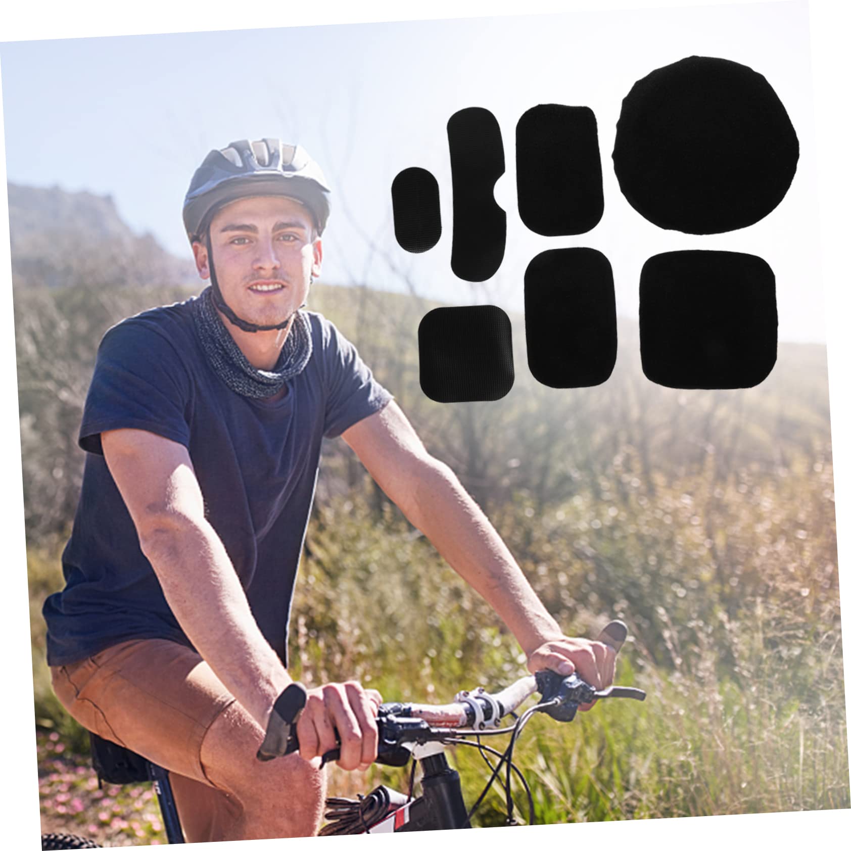 WOONEKY Helmet Padding Set - 1 Pair Safety Helmet Inner Liner Cushion Pads for Enhanced Comfort & Protection | Perfect for Cycling, Motorcycling, Construction & Outdoor Sports