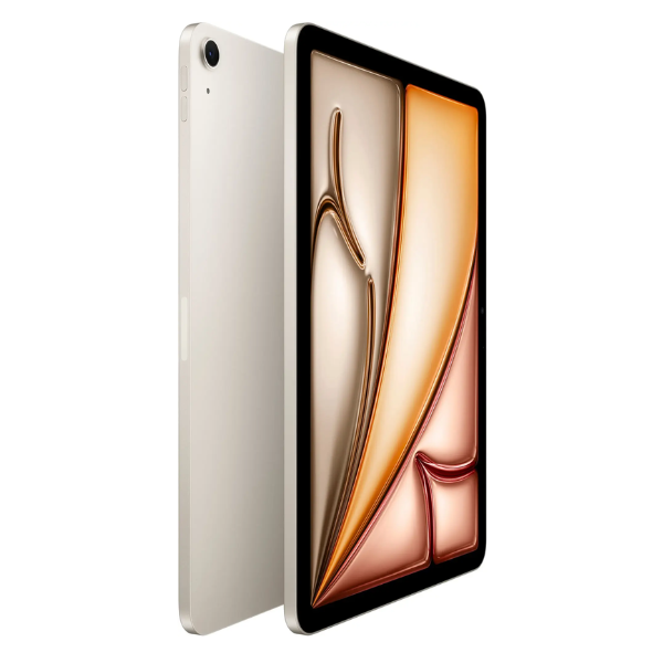 Apple iPad Air 6th Gen (M2 Chip, 13-inch, 1TB, Wi-Fi) - Starlight Color | Perfect for Work, Study & Entertainment