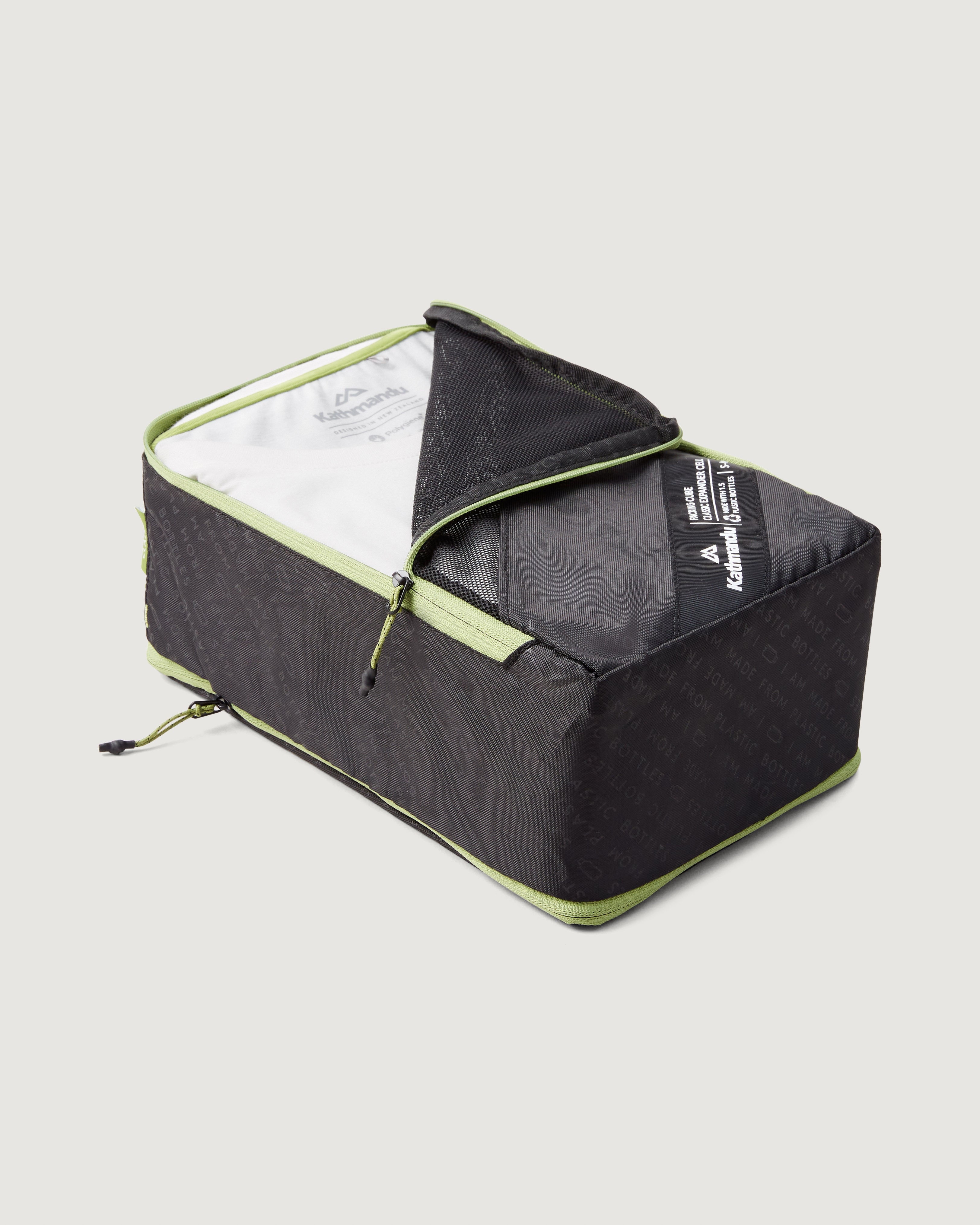 Packing Cube Organizer - Classic Expander Small & Medium Size with Multiple Compartments - Black | Perfect for Travel, Suitcase Organization & Closet Storage