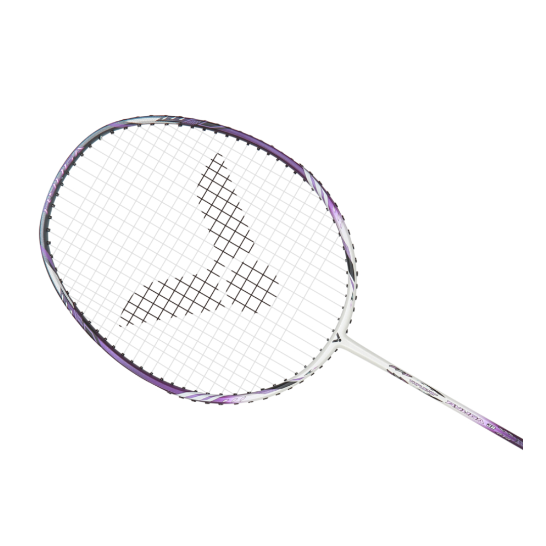 Victor Thruster Ryuga Junior Strung Badminton Racket - Lightweight Purple Racquet for Kids & Teens | Perfect for Training, School PE Classes & Junior Tournaments