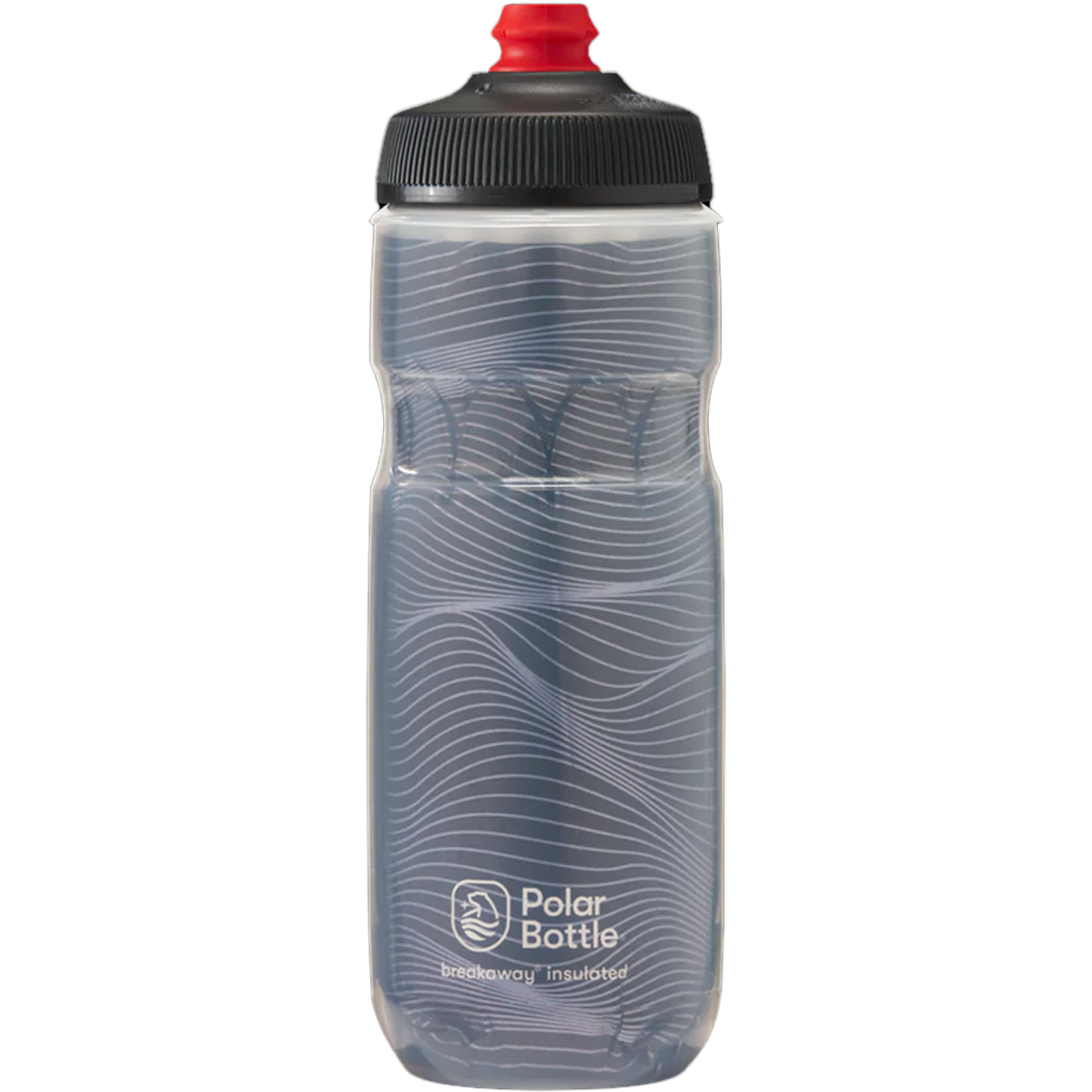 20 oz Insulated Breakaway Jersey Knit Water Bottle - Leakproof Stainless Steel Thermos for Gym, Hiking & Outdoor Activities
