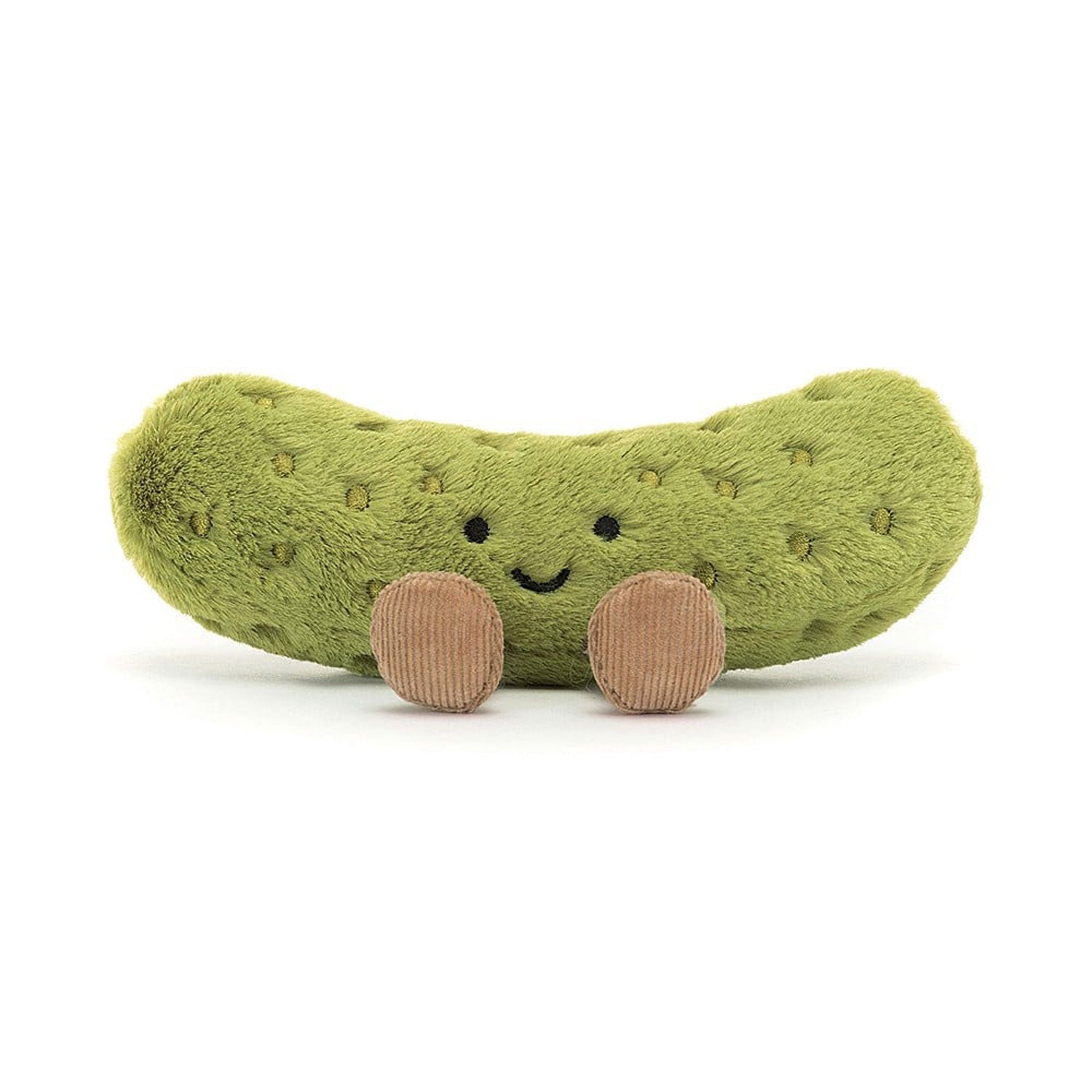 Funny Amuseables Pickle Plush Toy - Cute & Soft Stuffed Pickle for Kids & Adults - Perfect for Gifts, Home Decor, and Stress Relief