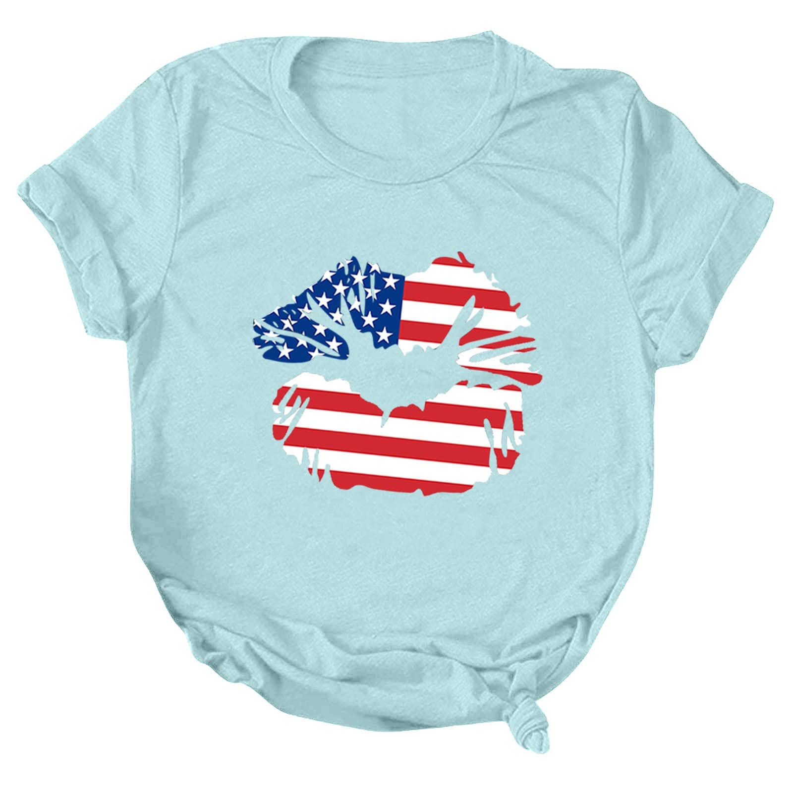 Women's Floral Printed Loose Fit T-Shirts - Summer Casual Short Sleeve Round Neck Tops for Women | Perfect for Beach Outings, Weekend Brunch & Vacation Wear