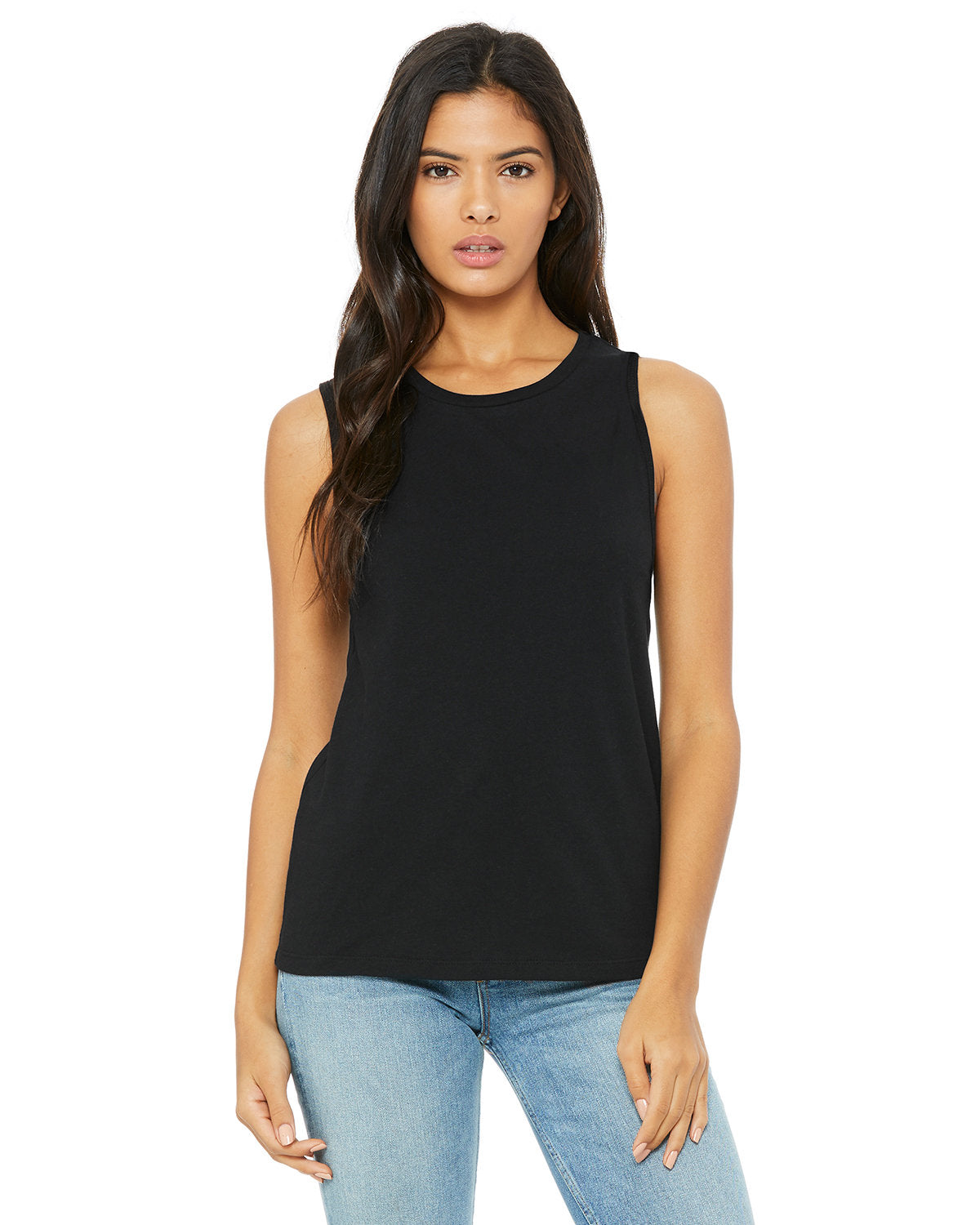 Bella + Canvas B6003 Women's Jersey Muscle Tank - Soft & Comfortable Sleeveless Top for Casual Wear, Gym, and Summer Outfits