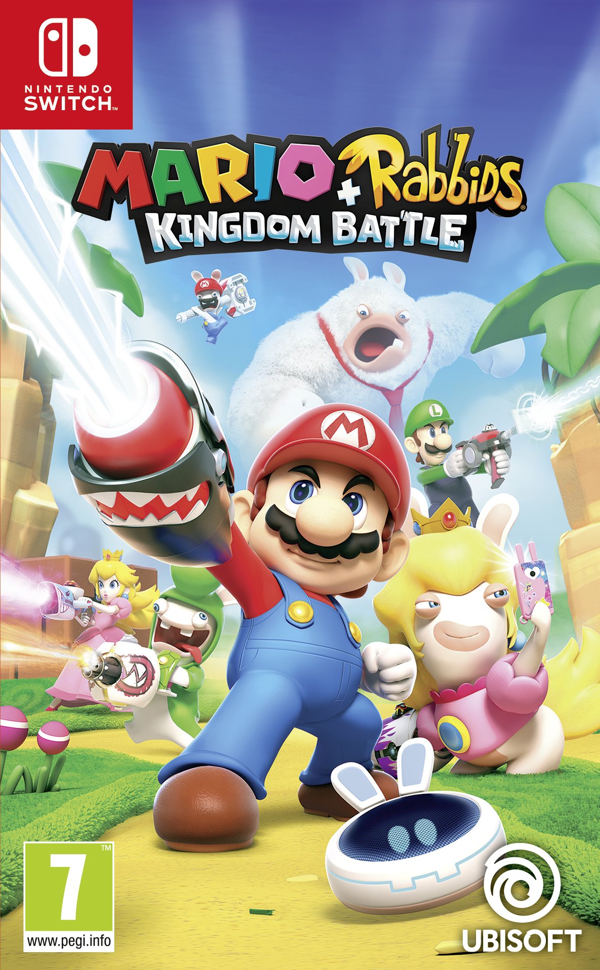 Mario + Rabbids Kingdom Battle - Nintendo Switch Game | Fun Strategy Adventure for Kids & Adults | Perfect for Family Game Nights & Solo Play