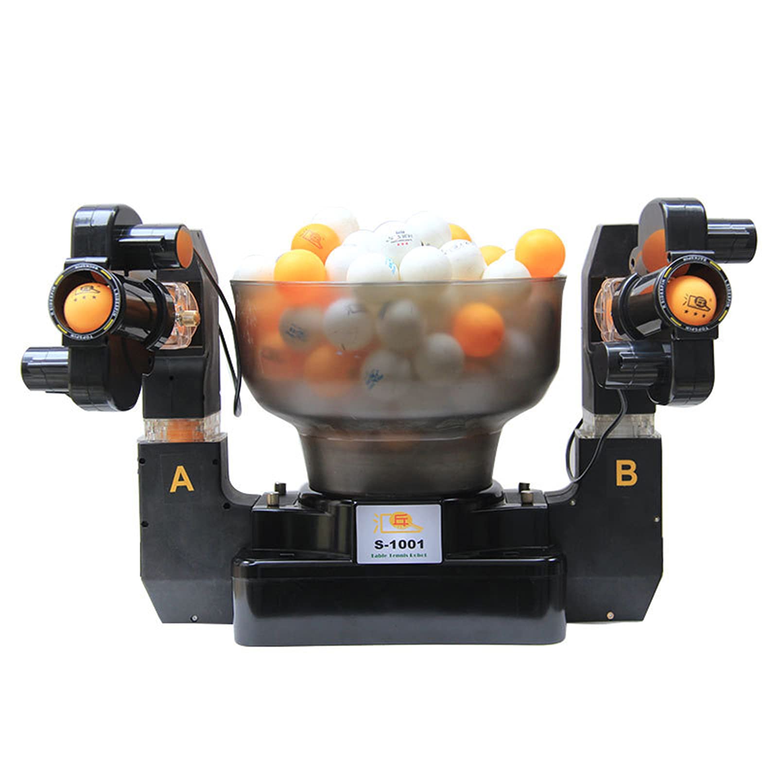 Automatic Table Tennis Robot Trainer - Ping Pong Ball Machine for Professional Practice & Home Training | Perfect for Indoor Sports, Backyard Games & Table Tennis Clubs