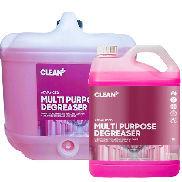 Clean Plus Multi-Purpose Degreaser - Heavy Duty All Surface Cleaner for Kitchen, Garage, Auto & Industrial Use - Removes Grease, Oil & Stains Effectively