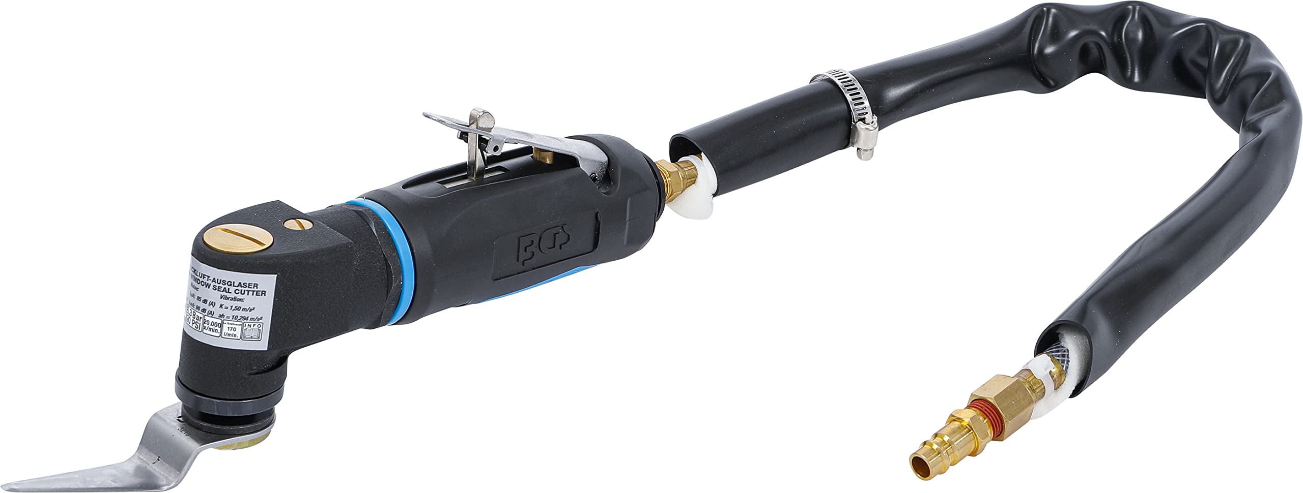 BGS Compressed Air Glazing Multitool - Professional Auto Glass Repair Kit for Windshield Chip & Crack Fix - Perfect for DIY Car Maintenance & Emergency Roadside Repairs