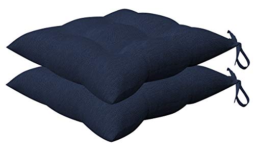Textured Solid Indigo Blue